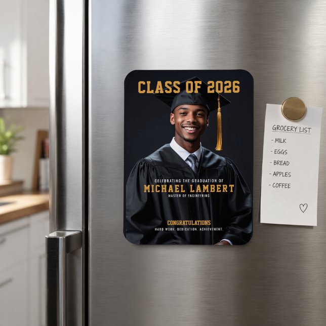 Class of 2026 Photo Announcement Magnet (Creator Uploaded)
