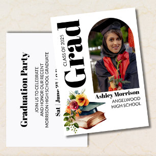 Class of 2026 Photo Grad Party Invitation