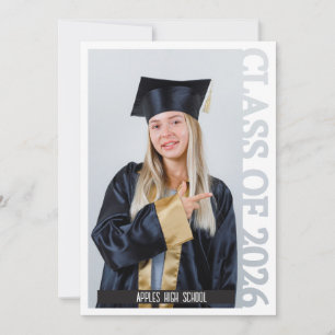 Class of 2026 Photo Graduation party Invitation