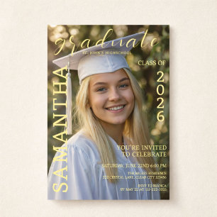 Class of 2026 Photo Invitation