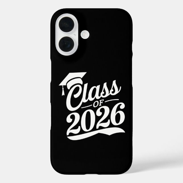 Class Of 2026 Proud Graduate Graduation Case-Mate iPhone Case (Back)