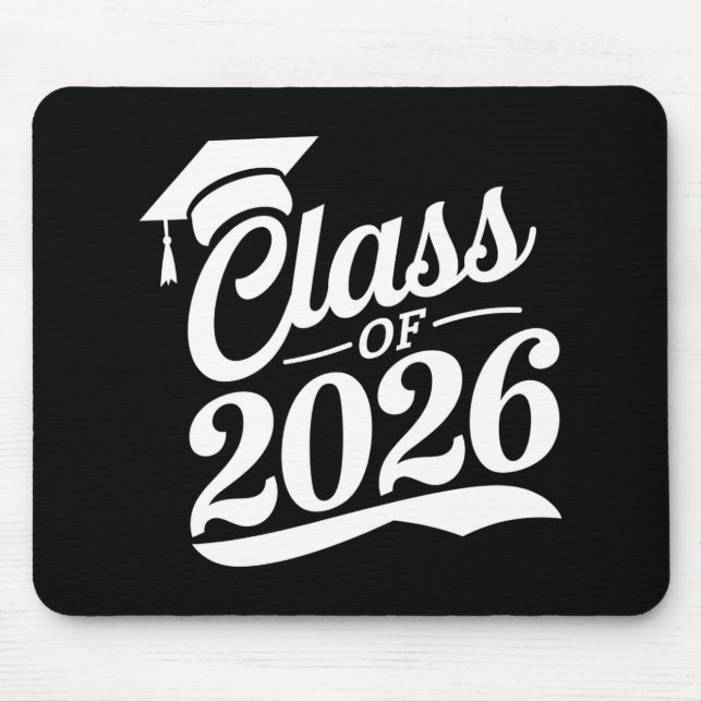 Class Of 2026 Proud Graduate Graduation Mouse Mat (Front)