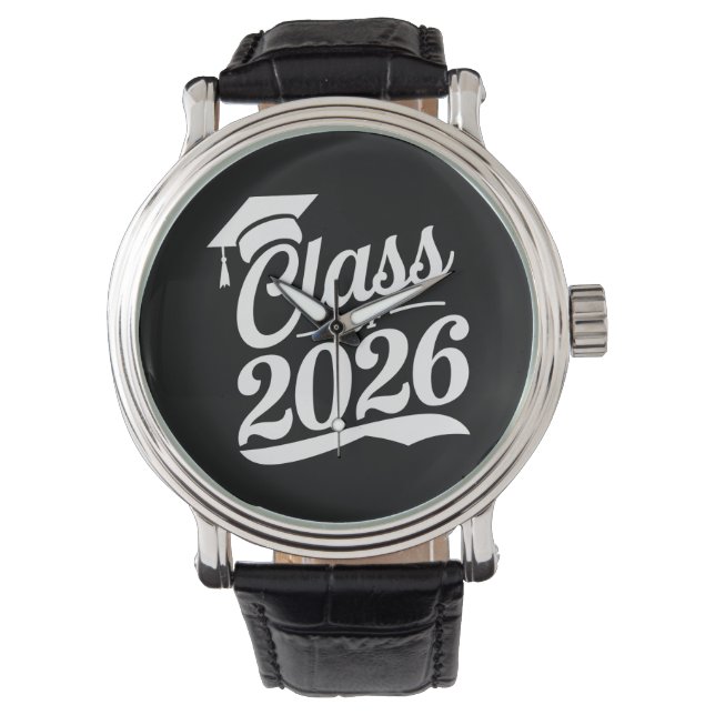 Class Of 2026 Proud Graduate Graduation Watch (Front)