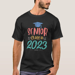 Class Of 2026 Rainbow Graduate Pre K Kindergarten T-Shirt
