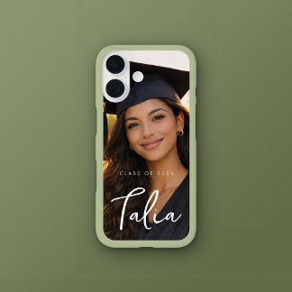 CLASS OF 2026  |  SAGE EDGE phone case with name