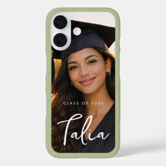 CLASS OF 2026  |  SAGE EDGE phone case with name