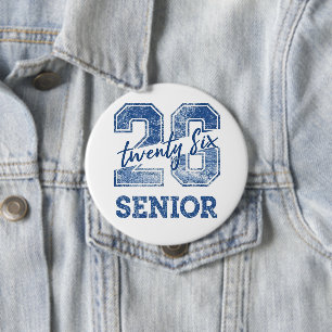 Class of 2026 Senior 10 Cm Round Badge