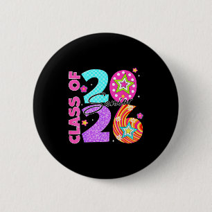 Class of 2026 senior 2026 graduation for student 6 cm round badge