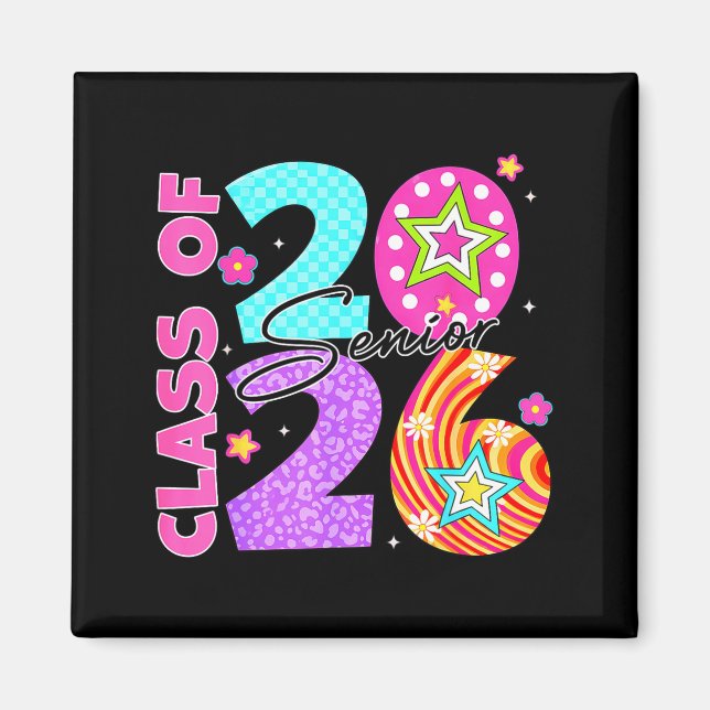 Class of 2026 senior 2026 graduation for student magnet (Front)