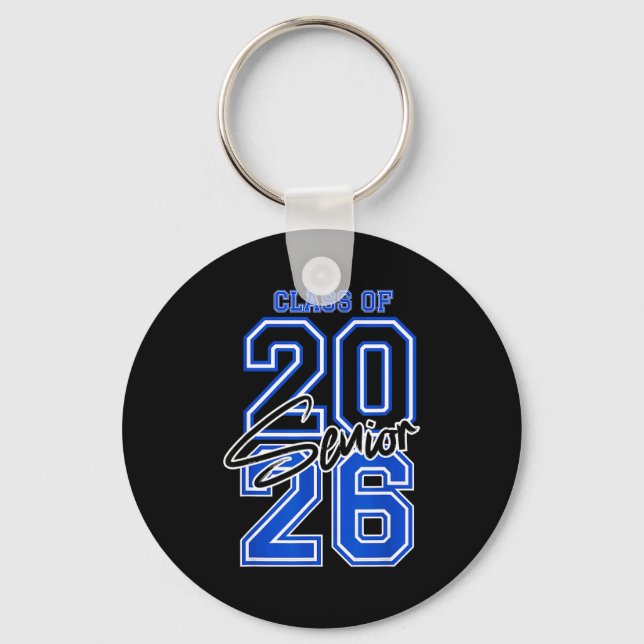 Class of 2026 senior - 2026 graduation  key ring (Front)