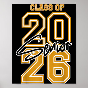 Class of 2026 senior - 2026 graduation poster