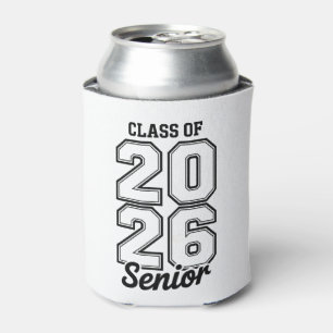 Class Of 2026 Senior 26 Graduation Graduate Can Cooler