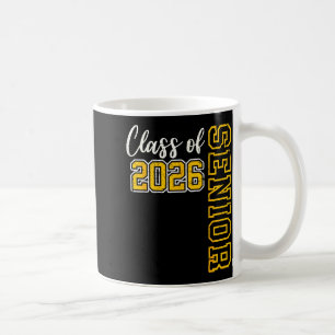 Class of 2026 senior 26 high school graduation coffee mug