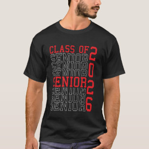 Class of 2026 Senior Night 2026 Class of 2026 Grad T-Shirt