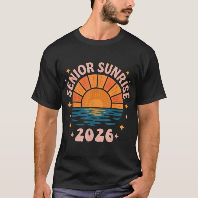 Class Of 2026 Senior Sunrise T-Shirt (Front)