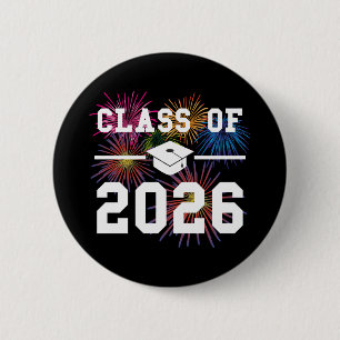 Class Of 2026 Senior Year 6 Cm Round Badge