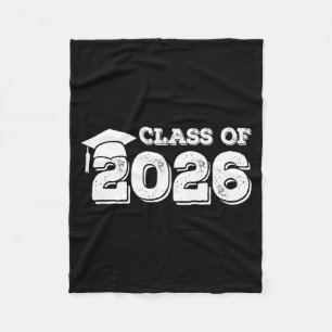 Class of 2026 shirt senior graduation 2026 fleece blanket
