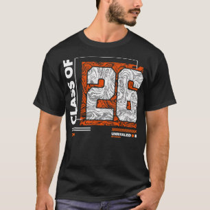 Class of 2026 Urban Streetwear Graduation Class of T-Shirt
