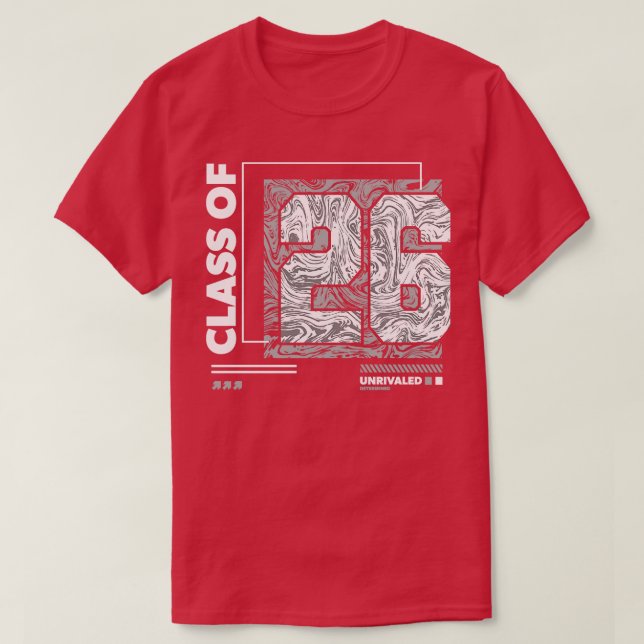 Class of 2026 Urban Streetwear Graduation Class of T-Shirt (Design Front)