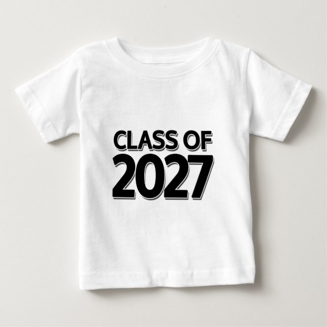 Class of 2027 baby T-Shirt (Front)