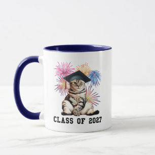 Class of 2027 Cat Lover Mug