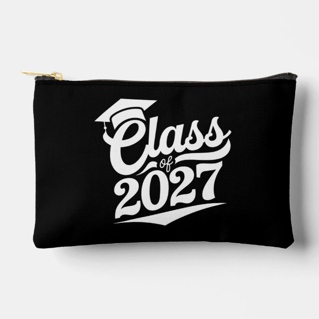 Class Of 2027 Graduation Graduate Accessory Pouch (Front)