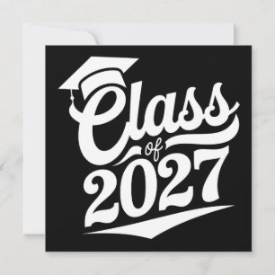 Class Of 2027 Graduation Graduate Invitation