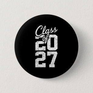Class of 2027 graduation senior 2027 graduate clas 6 cm round badge