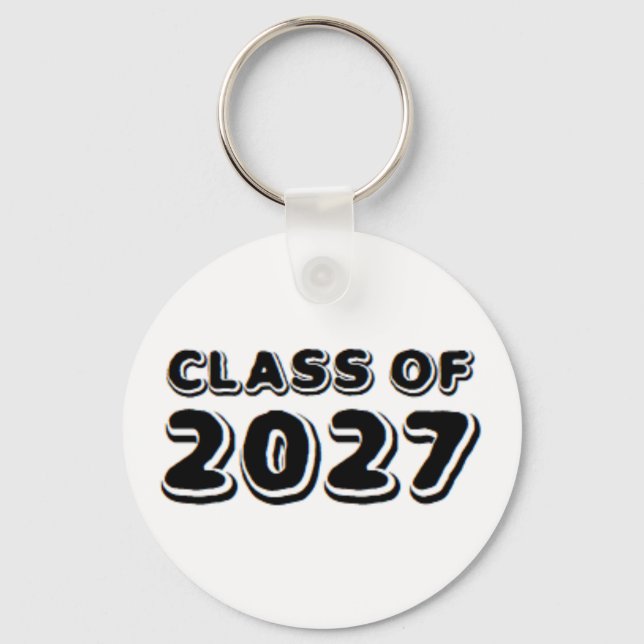 class of 2027 key ring (Front)