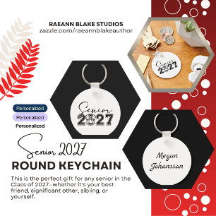 Class of 2027 Personalised Keychain