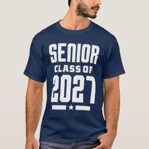 Class of 2027 - Senior Graduation School T-Shirt