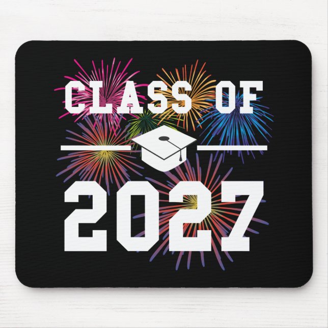 Class Of 2027 Senior Year Mouse Mat (Front)