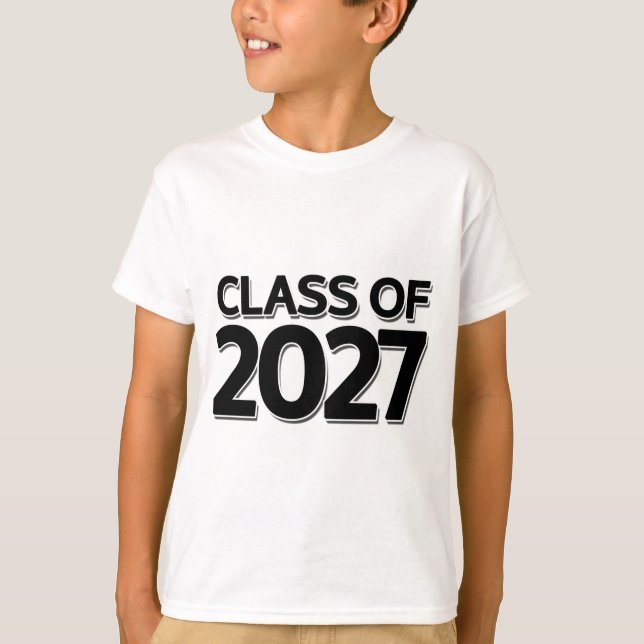 Class of 2027 T-Shirt (Front)
