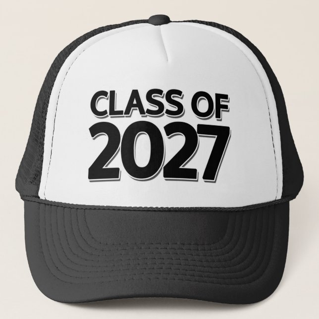 Class of 2027 trucker hat (Front)