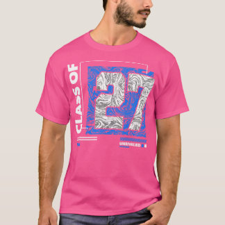 Class of 2027 Urban Streetwear Graduation Class of T-Shirt