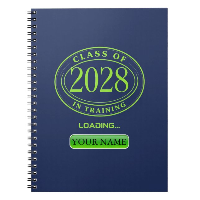 Class of 2028 In Training Notebook (Front)