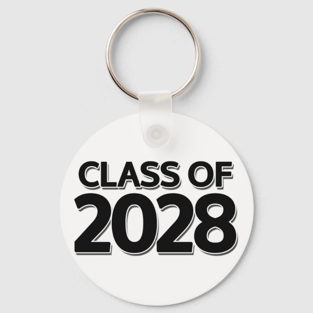 Class of 2028 keychain (Front)