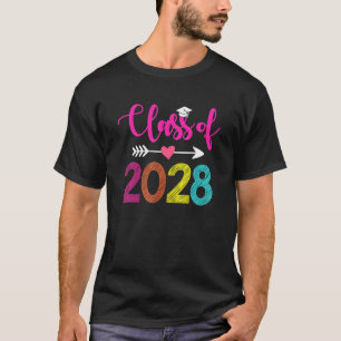Class Of 2028  Pre K Graduate Preschool Graduation T-Shirt