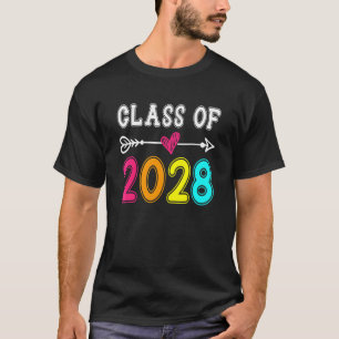 Class Of 2028  Pre K Graduate Preschool Graduation T-Shirt