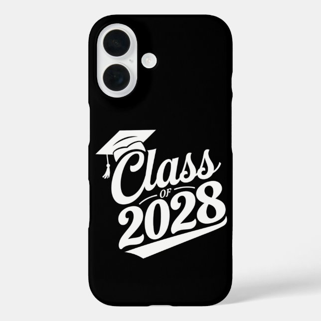 Class Of 2028 Proud Graduate Graduation Case-Mate iPhone Case (Back)
