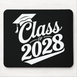 Class Of 2028 Proud Graduate Graduation Mouse Mat