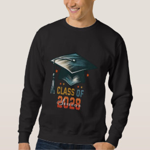 Class Of 2028 Senior Graduation School Future Grad Sweatshirt