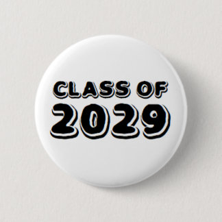 class of 2029 6 cm round badge