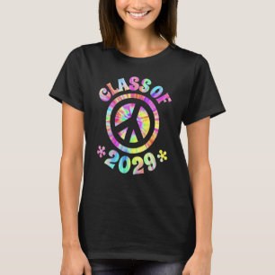 Class Of 2029 Graduate Future Graduation Peace Sig T-Shirt