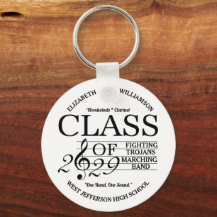 Class of 2029 Marching Band Keychain