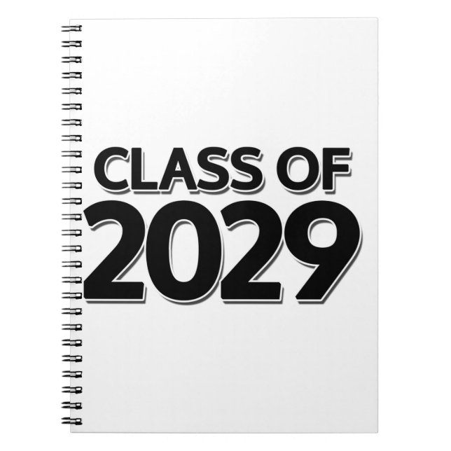 Class of 2029 notebook (Front)