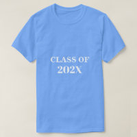 Class Of 202X Future Graduate Custom Add Year Blue
