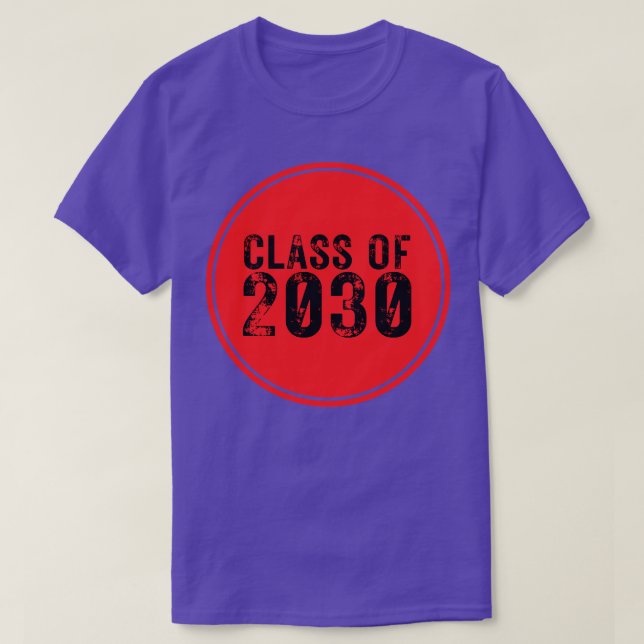 Class of 2030 16 T-Shirt (Design Front)