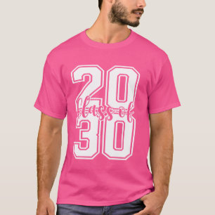 Class Of 2030 Growing Up graduate for Senior 2030 T-Shirt