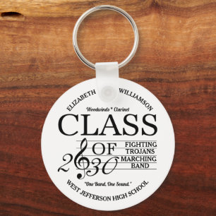 Class of 2030 Marching Band Keychain